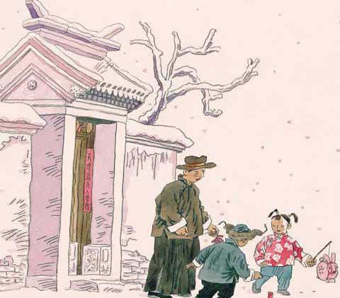 讀一首詩王安石《元FB體育 FB體育平臺日》春節來臨幾家歡樂(圖1)
